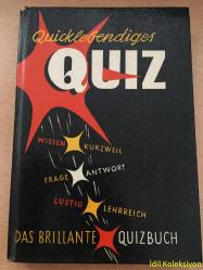 Quick Lebendiges Quiz : Das brillante Quiz Buch - Dr. Karl Erich Krack - F.W. Peters Verlag - Almanca Kitap (Hızlı Yaşam Sınavı: Harika Sınav Kitabı)