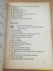 Quick Lebendiges Quiz : Das brillante Quiz Buch - Dr. Karl Erich Krack - F.W. Peters Verlag - Almanca Kitap (Hızlı Yaşam Sınavı: Harika Sınav Kitabı)