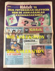 TAM SAYFA ZEKİ MÜREN POSTERLİ 6 ŞUBAT 1978 KELEBEK GAZETE EKİ, MÜŞERREF VE ÇOCUKLARI, MEHPARE ÇELİK, ''KARDEŞ KANI'' FOTOROMAN, SALİH KIRMIZI, GÜLŞEN GÜRSOY, GÜNAY GÜNER, AYŞE ALTINDAĞ, HANDAN ADALI, ''TANIK'' FOTOROMAN, UFUK TEZEREN, ASUMAN, NELLİ DAVİDOVA, ''FİDYE'' FOTOROMAN, İLKNUR TAÇBAŞ, KAZIM KARTAL, SÜLEYMAN TURAN, ''DÜŞ VE GERÇEK'' FOTOROMAN, SELMA ARGA, CEVDET ARIKAN, MİTHAT ATANAN, ''İHANET'' FOTOROMAN, PAKİZE SUDA, CİHAN ÜSTÜN,