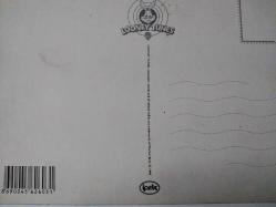 SANAT KARTPOSTALI-TROMPET ÇALAN TAZMANYA CANAVARI RESMİ,ARKASINA YAZILMAMIŞ,RENKLİ, 12 X 17 CM EBADINDA