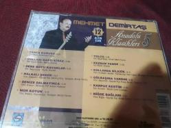 MEHMET DEMİRTAŞ ANADOLU KLASİKLERİ CD ALBÜM (SIFIR )