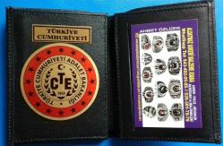 İKM ROZETLİ CÜZDANI SATINAL-SADECE KURUM ADRESINE GONDERILIR-SIVIL ADRESE GONDERILMEZ-SIVILE SATILMAZ.