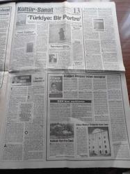 Türkiye Gazetesi - 22 Nisan 1995 -  Mahsun Kırmızıgül - Ekrem Pakdemirli İçin 4.5 Yıl Hapis İsteniyor - Yunanistan'a Avrupa Birliği Darbesi - Hayri Kozakçıoğlu -Geceler Trabzonspor'un - Güreşte Küskün Sefer - Fenerbahçe 2. Başkanı Vefa Küçük - İstanbul Büyükşehir Belediye Başkanı Recep Tayyip Erdoğan'dan Su Müjdesi - Sultanahmet Meydanına Cuma Saatinde Park Edilen Bomba Yüklü Otomobil Sarayburnu Otoparkında Patladı - Enver Ören İlim En Yüce Rütbedir - İhlas'tan Dev Eğitim Hamlesi - Süleyman Demirel'in Çocuk Sevgisi - Tanju Çolak'a Soğuk Duş