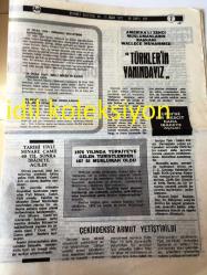 ANKARA DİYANET GAZETESİ YEREL TAŞRA BASINI ----- 15 Ocak 1977 Yıl :8 Sayı :157--İslam ülkeleri arası Kuranı Kerim  Tilaveti toplantısı Konya ve Erzurum 'da yapıldı --Kuranı Kerim 'den Öğütler --Hz Muhammed ve Eğitimi --ALLAH 'IM :H.İbrahim Sakarya --Libya Kıbrıs 'ta İslam Sitesi Kuracak ---Köy imamlarından geçmiş  yıllara ait vergiler alınmayacak --Türkler 'in  Yanındayız ---Nimete şükür gerekir --İslam Dini ve Ticaret --Nadir   Serin --Veremle Savaş :Mesut Sözen --