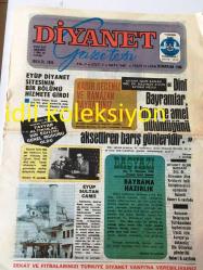 ANKARA DİYANET GAZETESİ YEREL TAŞRA BASINI ----- 15 Eylül 1976 Yıl :7 Sayı :149--Eyüp Diyanet Sitesinin Bir Bölümü Hizmete Girdi --Dini Bayramlar İman ve Amel  Bütünlüğü Aksettiren  Barış Günleridir --Yurt Savunması :Feyyaz Yaşar :Gaziantep Müftüsü  --Alış veriş yemin :Osman Cilacı ---Merhum Hafız Ali Üsküdarlı  Hoca 'nın Ardından  :İbrahim Özdemir --Avrupa 'ya 93 din  görevlisi  gönderildi --İzmir Fuarı 'nda  açılan  başkanlık  yayınları satış merkezimiz  büyük ilgi  görüyor --Kadir  Gecesi --