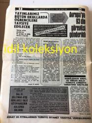 ANKARA DİYANET GAZETESİ YEREL TAŞRA BASINI ----- 15 Eylül 1976 Yıl :7 Sayı :149--Eyüp Diyanet Sitesinin Bir Bölümü Hizmete Girdi --Dini Bayramlar İman ve Amel  Bütünlüğü Aksettiren  Barış Günleridir --Yurt Savunması :Feyyaz Yaşar :Gaziantep Müftüsü  --Alış veriş yemin :Osman Cilacı ---Merhum Hafız Ali Üsküdarlı  Hoca 'nın Ardından  :İbrahim Özdemir --Avrupa 'ya 93 din  görevlisi  gönderildi --İzmir Fuarı 'nda  açılan  başkanlık  yayınları satış merkezimiz  büyük ilgi  görüyor --Kadir  Gecesi --