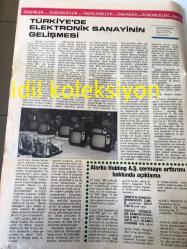 İSTANBUL BİZİM DÜNYAMIZ GAZETESİ YEREL  TAŞRA BASINI ---  Ekim 1983 Sayı :17--Cumhurbaşkanı Kenan Evren Yeşilköy Yeni Terminal Binasını Hizmete Açıldı --Yapımı ALARKO  Tarafından Gerçekleştiren  Yaya Üst Geçidi Açıldı --Türkiye de Elektronik  Sanayinin  Gelişmesi :Ersin Özpamir --Yeşilköy Yeni  Terminal Binası  Hizmete Girdi --Etibank -Elazığ Ferrokrom İşletmesi Su Tesisleri  Alsim Tarafından Taahhüt Edildi ---Toz Kömürü Yakma Sistemleri  --ALTRON  ,Yetkili Servis Toplantıları Yapıldı --