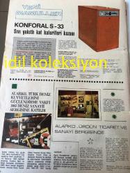 İSTANBUL BİZİM DÜNYAMIZ GAZETESİ YEREL  TAŞRA BASINI ---  Ekim 1983 Sayı :17--Cumhurbaşkanı Kenan Evren Yeşilköy Yeni Terminal Binasını Hizmete Açıldı --Yapımı ALARKO  Tarafından Gerçekleştiren  Yaya Üst Geçidi Açıldı --Türkiye de Elektronik  Sanayinin  Gelişmesi :Ersin Özpamir --Yeşilköy Yeni  Terminal Binası  Hizmete Girdi --Etibank -Elazığ Ferrokrom İşletmesi Su Tesisleri  Alsim Tarafından Taahhüt Edildi ---Toz Kömürü Yakma Sistemleri  --ALTRON  ,Yetkili Servis Toplantıları Yapıldı --