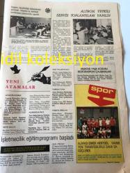 İSTANBUL BİZİM DÜNYAMIZ GAZETESİ YEREL  TAŞRA BASINI ---  Ekim 1983 Sayı :17--Cumhurbaşkanı Kenan Evren Yeşilköy Yeni Terminal Binasını Hizmete Açıldı --Yapımı ALARKO  Tarafından Gerçekleştiren  Yaya Üst Geçidi Açıldı --Türkiye de Elektronik  Sanayinin  Gelişmesi :Ersin Özpamir --Yeşilköy Yeni  Terminal Binası  Hizmete Girdi --Etibank -Elazığ Ferrokrom İşletmesi Su Tesisleri  Alsim Tarafından Taahhüt Edildi ---Toz Kömürü Yakma Sistemleri  --ALTRON  ,Yetkili Servis Toplantıları Yapıldı --