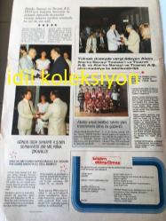 İSTANBUL BİZİM DÜNYAMIZ GAZETESİ YEREL  TAŞRA BASINI ---  Ekim 1983 Sayı :17--Cumhurbaşkanı Kenan Evren Yeşilköy Yeni Terminal Binasını Hizmete Açıldı --Yapımı ALARKO  Tarafından Gerçekleştiren  Yaya Üst Geçidi Açıldı --Türkiye de Elektronik  Sanayinin  Gelişmesi :Ersin Özpamir --Yeşilköy Yeni  Terminal Binası  Hizmete Girdi --Etibank -Elazığ Ferrokrom İşletmesi Su Tesisleri  Alsim Tarafından Taahhüt Edildi ---Toz Kömürü Yakma Sistemleri  --ALTRON  ,Yetkili Servis Toplantıları Yapıldı --