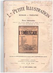 LA PETIT ILLUSTRATIOM MICHELIN VE DİĞER REKLAMLAR TİYATRO-ROMAN SERİSİ 19133-14 HENRI KISTEMAECKER SAYISI ŞAHANE RENKLİ PORTRE FOTOĞRAFI