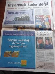 Sabah Gazetesi - 12 Mart 1999 - Tribünlerden Süleyman Seba'ya İstifa Çağrısı - Hasan Şaş'da Doping - Başsavcı Vural Savaş'dan Fazilet Partisi'ne Gözaltı - Necmettin Erbakan Fazilet Partisini Uzaktan Mı Yönetiyor - Organ Bağışı - Sedat Şahin Çetesinin 12 Adamı Yakalandı - Hillary Clinton Bill Clinton İle Aynı Yatağa Girmem