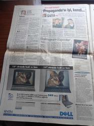 Sabah Gazetesi - 12 Mart 1999 - Tribünlerden Süleyman Seba'ya İstifa Çağrısı - Hasan Şaş'da Doping - Başsavcı Vural Savaş'dan Fazilet Partisi'ne Gözaltı - Necmettin Erbakan Fazilet Partisini Uzaktan Mı Yönetiyor - Organ Bağışı - Sedat Şahin Çetesinin 12 Adamı Yakalandı - Hillary Clinton Bill Clinton İle Aynı Yatağa Girmem