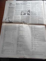 Sabah Gazetesi - 12 Mart 1999 - Tribünlerden Süleyman Seba'ya İstifa Çağrısı - Hasan Şaş'da Doping - Başsavcı Vural Savaş'dan Fazilet Partisi'ne Gözaltı - Necmettin Erbakan Fazilet Partisini Uzaktan Mı Yönetiyor - Organ Bağışı - Sedat Şahin Çetesinin 12 Adamı Yakalandı - Hillary Clinton Bill Clinton İle Aynı Yatağa Girmem