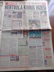 Milliyet Gazetesi - 24 Mart 1995 - Fenerbahçe'den TBMM Başkanı Hüsamettin Cindoruk'a Ziyaret - Galatasaray Başkanı Alp Yalman  Saftig Hataydı - Hamza Hamzaoğlu - Efes Pilsen Düşüşte - Trabzonspor'da Nikâh Yasağı - Irak'a Müdahalede Turgut Özal'la Ters Düşen Eski Genelkurmay Başkanı Necip Torumtay Bugün Yapılan Meşru Müdafaa Dedi - Ülkücü Sedat Şahin Telkinde Bulundu İshak Benlioğlu 56 Yaşında Sünnet Oldu- Cavit Çağlar - Altan Öymen