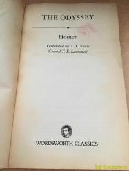 The Odyssey - Homer - Wordsworth Classics - İngilizce Kitap - Hafif Yıpranmaları Mevcut