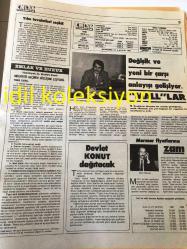 İSTANBUL EMLAK GAZETESİ YEREL TAŞRA BASINI ---31 Ocak 1988 Yıl :1 -İnşaat sektöründe  uluslararası teknoloji ülkemizde --Emlak  pazarlaması ve Amerika --Değişik ve yeni bir çarşı anlayışı  gelişiyor  MALL 'lar --Mermer fiyatlarına zam --Devlet konut dağıtacak --Turyap Emlak Bilgi  Bankası Tarafından  Yurt Çapında Derlenen Satılık ve Kiralık Emlaklar --Yeşil  alan mı ? Turistik Tesisi Mi ?---İstanbul 'un imar planları vatandaşlara açıldı -Sağlıklı yapı üretimi için  betonun unsurlarını tanımak  gerek --