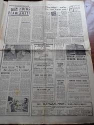 Milliyet Gazetesi - 9 Haziran 1965 - Güreşte Sırrı Acar Üçüncü Oldu - Fenerbahçe Beşiktaş Gece Oynayacak - Bülent Ecevit Köşe Yazısı - Başbakan Hayri Ürgüplü Seçim Dönüm Noktası Olacak - Maraş Valisi Kemalettin Koray - Kızılay Olaylarına Karışan 10 Genç Adliyede - İsmet İnönü Petrol Kalkınma Problemidir - Amerika Üç Yıla Kadar Aya İnsan Gönderebilece