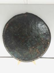 Antika Nadir Kalem İşçilikli Osmanlı Bronz Tepsi