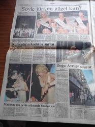 Güneş Gazetesi - 12 Temmuz 1990 - TED Sarayında Kurdeleyi Kim Kesecek Turgut Özal Mı Nurettin Sözen Mi - Futbol Takımlarımızın Avrupa'da Rakipleri Belli Oldu - Miss Globe Yarışmasına Katılan Güzeller Camide - Savunma İşbirliği Anlaşma'sına ABD'den Yazılı Garanti İstiyor - 500 Bin Defineci Hazine Peşinde - Terörist Suna Çelik Kimin Kurbanı - Tarihi Çınaraltı'nda Sahte Tarih