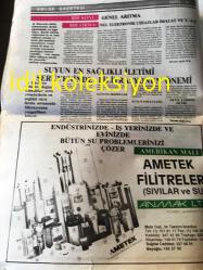 İSTANBUL EMLAK GAZETESİ YEREL TAŞRA BASINI ---Eylül 1989 Yıl :2 Sayı :43--Normlara uygun malzeme ile üretilen konutları satanda  alanda rahat ediyor --Yeni açılacak toplu konut  kredilerinin  verilmesi uzuyor :Mahmut Arslan --Suyun  en sağlıklı iletimi serüveninde filitrasyonun önemi  -----Şirketler piyasaya bol miktarda emlak sürüyor --Kooperatifçilikte  şimdi güvene dayalı yeni bir dönem başlıyor  --