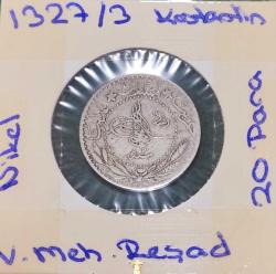 V.MEHMED REŞAD 20 PARA 1327/3 KOSTANTİNİYE BASKI nikel