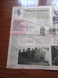 Milliyet Gazetesi - 10 Kasım Özel Eki - 1980'ler - Gazi Mustafa Kemal Atatürk Fotoğrafı - İstiklal Savaşı'nda Atatürk - Mustafa Kemal Halep'te Yıldırım Orduları Grubu Komutanı İken Yaverleri İle Birlikte - Atatürk Kendini Anlatıyor - Atatürk'ün Gençliğe Hitabesi - Ulusal Kurtuluş Yılları Sırasında Mustafa Kemal Cepheyi Denetlerken - Cumhurbaşkanı Ve Devrimci Atatürk - Mustafa Kemal Nasıl Bir Kişi İdi - Yakup Kadri Karaosmanoğlu - Ahmet Haşim - Falih Rıfkı Atay - Kılıç Ali - Afet İnan - Yabancı Gözü İle Atatürk