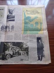 Milliyet Gazetesi - 10 Kasım Özel Eki - 1980'ler - Gazi Mustafa Kemal Atatürk Fotoğrafı - İstiklal Savaşı'nda Atatürk - Mustafa Kemal Halep'te Yıldırım Orduları Grubu Komutanı İken Yaverleri İle Birlikte - Atatürk Kendini Anlatıyor - Atatürk'ün Gençliğe Hitabesi - Ulusal Kurtuluş Yılları Sırasında Mustafa Kemal Cepheyi Denetlerken - Cumhurbaşkanı Ve Devrimci Atatürk - Mustafa Kemal Nasıl Bir Kişi İdi - Yakup Kadri Karaosmanoğlu - Ahmet Haşim - Falih Rıfkı Atay - Kılıç Ali - Afet İnan - Yabancı Gözü İle Atatürk