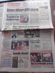 Meydan Gazetesi - 14 Mayıs 1992 - Avrupalı Beyaz Kadınlar Zenci Erkeklere Tapıyor - Hülya Koçyiğit - Naim Süleymanoğlu'na Son İhtar - Kosecki Galatasaray'ı Köşeye Sıkıştırdı -  Bülent Şemiler Emlak Bankasını Soyduran ANAP'tır - Banker Bahri Otomobilinde Öldürüldü - Hülya Avşar Kadınlar Beni Daha Çok Mıncıklıyor