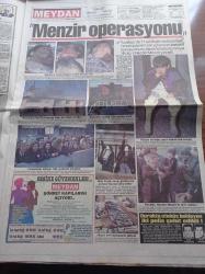 Meydan Gazetesi - 18 Nisan 1992 - Fenerbahçe Gerson'u Yine Kiralıyor - Bizim Stad Anarşistleri Gelsin Tribün Görsün - Harika Avcı'nın Dansöz Rolünde Oynadığı Film - Cindy Crawford - Claudia Schiffer - Richard Gere - Bağ Kur Genel Müdürü Kemal Kılıçdaroğlu - Süleyman Demirel Dev Sol'un Beyni Dağıtıldı - Vali Hayri Kozakçıoğlu - Necdet Menzir - Hücre Evi Baskınında 2400 Kurşun Sıkıldı