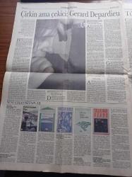 Pazar Postası Gazetesi - 12 Mart 1994 - Fikret Bila - Sami Kohen - Çirkin Ama Çekici Gerard Depardieu - Kazakistan ABD Gizli Petrol Yolu Haritası - Eyüp Aşık ANAP TBMM Grup Başkanı - Zülfü Livaneli - İlhan Kesici - Muhafazakarlar Neden Refah Partisi'ne Karşı - Hazine Meteliğe Kurşun Atıyor - Müslümanlar Ve Demokrasi - Türkiye'de Caz