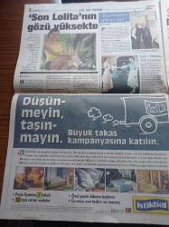 Milliyet Gazetesi - 15 Mart 2000 -  Elvir Boliç Malaga İle Anlaştı - Daum - Fatih Terim - Necmettin Erbakan'a 312 Vizesi Yok - Türkiye'ye Girmesi Yasak PKK'lı Lord Eric Lubbock - İçişleri Bakanı Sadettin Tantan - Marmara Derneğinden Geçecek Yüzer Yol Projesi - Ahmet Vefik Alp - Adalet Bakanı Hikmet Sami Türk -  Özbekistan Nurculara Ceza Verdi - Greenpeace Shell - Louvre'da hat Sergisi - En Sinsi Kanser Bağırsakta