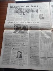 Milliyet Gazetesi - 15 Mart 2000 -  Elvir Boliç Malaga İle Anlaştı - Daum - Fatih Terim - Necmettin Erbakan'a 312 Vizesi Yok - Türkiye'ye Girmesi Yasak PKK'lı Lord Eric Lubbock - İçişleri Bakanı Sadettin Tantan - Marmara Derneğinden Geçecek Yüzer Yol Projesi - Ahmet Vefik Alp - Adalet Bakanı Hikmet Sami Türk -  Özbekistan Nurculara Ceza Verdi - Greenpeace Shell - Louvre'da hat Sergisi - En Sinsi Kanser Bağırsakta