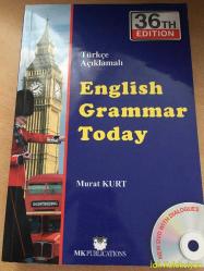 English Grammar Today - Murat Kurt - MK Publications - Türkçe Açıklamalı İngilizce , Türkçe Ders Kitabı + CD (Bugün İngilizce Dilbilgisi)