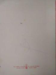 SANAT KARTPOSTALI-KIRMIZI ARKAPLAN ÜSTÜNE ÇİZİLMİŞ ALTIN YALDIZLI ÇERÇEVE,KAPAKLI,İÇ KISMINA YAZILMIŞ,RENKLİ, 12 X 17 CM EBADINDA