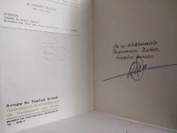 SANAT KARTPOSTALI-KIRMIZI ARKAPLAN ÜSTÜNE ÇİZİLMİŞ ALTIN YALDIZLI ÇERÇEVE,KAPAKLI,İÇ KISMINA YAZILMIŞ,RENKLİ, 12 X 17 CM EBADINDA