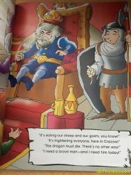 A Folk Tale The Cracow Dragon - Jenny Dooley - Express Publishing - Stage 3 - İngilizce Kitap (Bir Halk Hikayesi Krakov Ejderhası) Üzeri Yazılı Kısımları Mevcut