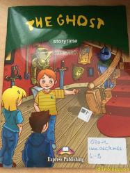 The Ghost - Jenny Dooley - Express Publishing - Stage 3 - İngilizce Kitap (Hayalet) Üzeri Yazılı Kısımları Mevcut