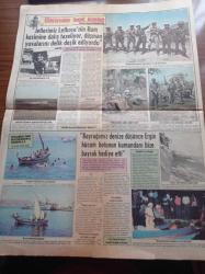 Günaydın Gazetesi - 3 Eylül 1974 - Serbest Güreş Milli Takımımız Dünya Üçüncüsü - Fenerbahçe Romen Milli Takımı İle Karşılaşacak - Tanju Okan Çarptığı Faytonda Ölen Atı Sahibinden Satın Aldı - Kıbrıs'ta Rum Vahşeti Birleşmiş Milletler Askerlerini Bile Dehşet İçinde Bıraktı - Başbakan Bülent Ecevit Kıbrıs'da Zulmü Yendik Türkiye'de de Yoksulluğu Yeneceğiz - Necmettin Erbakan Fantom Pilotu Oldu - Jim Maykıl Felaket Meleği - Kara Murat Fatih'in Fedaisi - Kanserden En Fazla Kadınlar Ölüyor