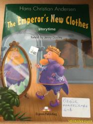 The Emperor's New Clothes - Hans Christian Andersen - Jenny Dooley - Express Publishing - Stage 3 - İngilizce Kitap (İmparatorun Yeni Giysileri) Üzeri Yazılı Kısımları Mevcut