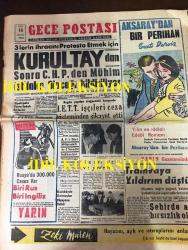 ZEKİ MÜREN HAYATINI, AŞKLARINI, ISTIRAPLARINI ANLATIYOR, 16 ARALIK 1962 GECE POSTASI GAZETE, KURULTAY'DAN SONRA CHP, TRAMVAYA YILDIRIM DÜŞTÜ, BEYOĞLU'NU KUŞATAN MEDENİ PARMAKLIKLAR, GRECE KELLY, BİR CÜCE AŞK YARIŞINI KAZANDI, EKREM BORA, NURHAN NUR, MERİÇ BAŞARAN, NEVİN AYPAR, HAYRİ CANER, FATMA GİRİK, TÜRKİYE - HABEŞİSTAN FUTBOL MİLLİ MAÇI, BEŞİKTAŞ 1 - 1 GALATASARAY, SUAT DEMİR, İRFAN KIBRISLIOĞLU, ERTUĞRUL EFYELER, ETHEM İZZET BENİCE, YAKUP ÖZDEMİR, SANCAKTAR MUSTAFA REİS, NOTR DAM'IN KAMBURU ÇİZGİROMAN, LEVENT LAMBALARI REKLAMI, YILDIZ TEZCAN, FOXOR İSVİÇRE SAATLERİ REKLAMI