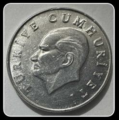 1985- 10 LİRA (ÇİL) Alüminyum (TCM985)