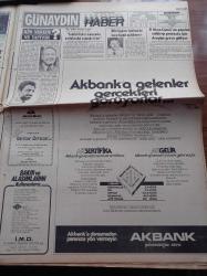 Günaydın Gazetesi - 13 Nisan 1982 - Danimarka Basketbol Federasyonu Başkanı Erman Kunter'i Elimizde Tutmak İçin Öldürmemiz Gerekiyordu - Futbolcu Engin Verel'in Çocuğu Oldu - Danışma Meclisi Üyeleri Eşref Akıncı Ve Beşir Hamitoğulları - Bülent Ecevit'in Gözaltı Durumu Devam Ediyor - Bülent Ersoy'un 7 Aya Kadar Hapsi İsteniyor - CHP'li Profesör Turan Güneş İçin Bugün Ankara'da Yarın Da İstanbul'da Tören Yapılacak - İngiliz Donanması Hız Kesti - Türkücü Nazan Balkır Aynı Kocadan Üçüncü Defa Boşanıyor