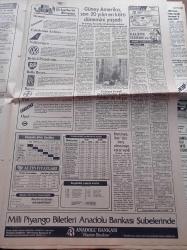 Günaydın Gazetesi - 13 Nisan 1982 - Danimarka Basketbol Federasyonu Başkanı Erman Kunter'i Elimizde Tutmak İçin Öldürmemiz Gerekiyordu - Futbolcu Engin Verel'in Çocuğu Oldu - Danışma Meclisi Üyeleri Eşref Akıncı Ve Beşir Hamitoğulları - Bülent Ecevit'in Gözaltı Durumu Devam Ediyor - Bülent Ersoy'un 7 Aya Kadar Hapsi İsteniyor - CHP'li Profesör Turan Güneş İçin Bugün Ankara'da Yarın Da İstanbul'da Tören Yapılacak - İngiliz Donanması Hız Kesti - Türkücü Nazan Balkır Aynı Kocadan Üçüncü Defa Boşanıyor