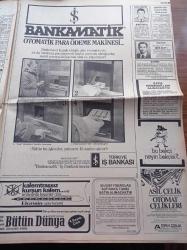 Günaydın Gazetesi - 9 Nisan 1982 - Dünyada İlk Defa Bir Savaş TV'den Naklen Verilecek - Fenerbahçe Futbolcuları Teknik Direktör Rausch'un Kalmasını İstiyor - Trabzonspor Teknik Direktörü Ahmet Suat Özyazıcı - Ermeni Terörüne Bir Kurban Daha Ottowa Büyükelçilik Ticaret Müşaviri Kani Güngör Ağır Yaralandı - Kenan Evren Romanya'dan Yurda Döndü - İçişleri Bakanı Selahattin Çetiner - 681 Polis Meslekten İhraç Edildi