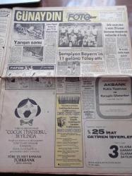 Günaydın Gazetesi - 12 Şubat 1979 - Şampiyon Bayern Münih'in 11 Golünü Türk Kızı Tülay Attı - Fenerbahçe Gol Kaçırma Rekoru Kırdı - Alparslan Türkeş Faşizm Tehlikelidir Ama Türkiye'de Faşizm Tehlikesi Yoktur - Süleyman Demirel Tehdit Etti - Kanlı İran'dan Son Fotoğraflar- Humeyni İktidarı Ele Geçirdi - Bülent Ecevit Son 5 Gündür Geceleri Ancak 4 Saat Uyuyabiliyor