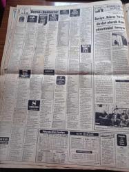 Günaydın Gazetesi - 12 Şubat 1979 - Şampiyon Bayern Münih'in 11 Golünü Türk Kızı Tülay Attı - Fenerbahçe Gol Kaçırma Rekoru Kırdı - Alparslan Türkeş Faşizm Tehlikelidir Ama Türkiye'de Faşizm Tehlikesi Yoktur - Süleyman Demirel Tehdit Etti - Kanlı İran'dan Son Fotoğraflar- Humeyni İktidarı Ele Geçirdi - Bülent Ecevit Son 5 Gündür Geceleri Ancak 4 Saat Uyuyabiliyor