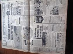 Günaydın Gazetesi - 12 Şubat 1979 - Şampiyon Bayern Münih'in 11 Golünü Türk Kızı Tülay Attı - Fenerbahçe Gol Kaçırma Rekoru Kırdı - Alparslan Türkeş Faşizm Tehlikelidir Ama Türkiye'de Faşizm Tehlikesi Yoktur - Süleyman Demirel Tehdit Etti - Kanlı İran'dan Son Fotoğraflar- Humeyni İktidarı Ele Geçirdi - Bülent Ecevit Son 5 Gündür Geceleri Ancak 4 Saat Uyuyabiliyor
