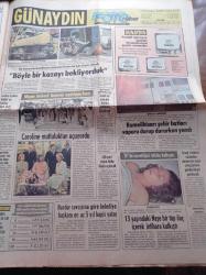 Günaydın Gazetesi - 28 Ağustos 1977 - Dil Kuşa Tiyatrosu - Zihni Göktay - Fenerbahçe Lige 2 Puan İle Başladı - Türkiye Gokart Şampiyonası Başlıyor - Mayın Tarlasında Petrol Bulundu - İçişleri Bakanı Korkut Özal Polisin Silahını Hiç Beğenmedi - Sovyetler Türkiye'de Komünist Parti Kurulmasını İstedi - İzmit'in Ünlü Çene Suyu'nu Suudi Arabistan'a İhraç Edeceğiz