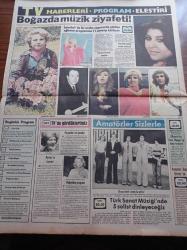 Günaydın Gazetesi - 13 Ağustos 1976 - Yeşilköy'de Sabaha Kadar Ceset Ve Yaralı Taşındı - Sorguya Çekilen İki Arap Gerilla İsrail'den Uganda Baskınının Öcünü Almak İstedik Dedi - Cezaevinden Çıkan Lale Oraloğlu'nu Sadece Mahallenin Çocukları Karşıladı - Bağdat Caddesi'ni Boğaz Köprüsü'ne Bağlayan Yol Tamamlamak Üzere - Taksim'in İki Yeni Gökdeleni - Rusların Altın Kızı Ludmilla Truşeva Profesör Oluyor - Carlos Manzon Çıplaklar Kampında - Kamuran Akkor - Lale Belkıs - Yeliz - Serap Mutlu Akbulut